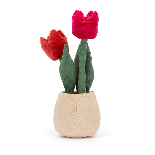 Jellycat Amuseable Tulip Pot Stuffed Toy