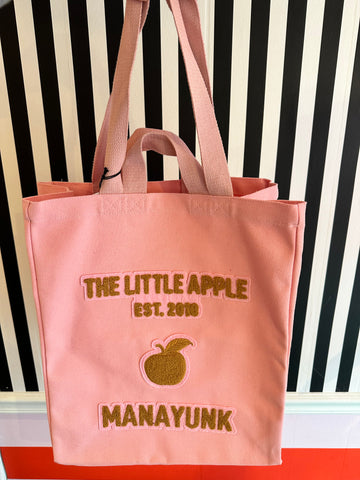 The Little Apple Pink Tote Bag