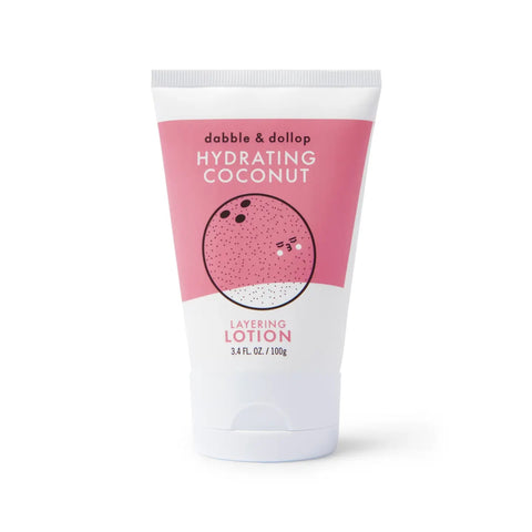 Dabble & Dollop Coconut All-Natural Layering Lotion