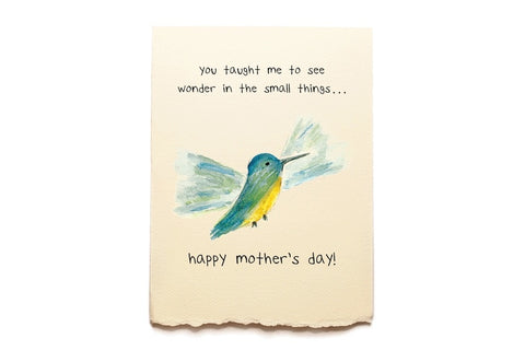 Hummingbird Mother's Day Greeting Card
