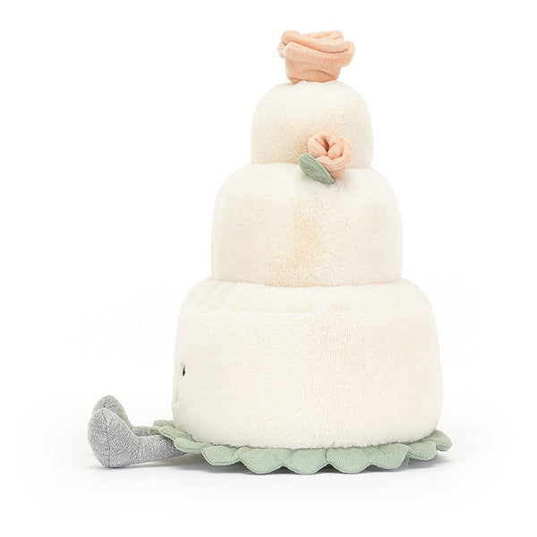 Jellycat Amuseable Wedding Cake Stuffed Toy