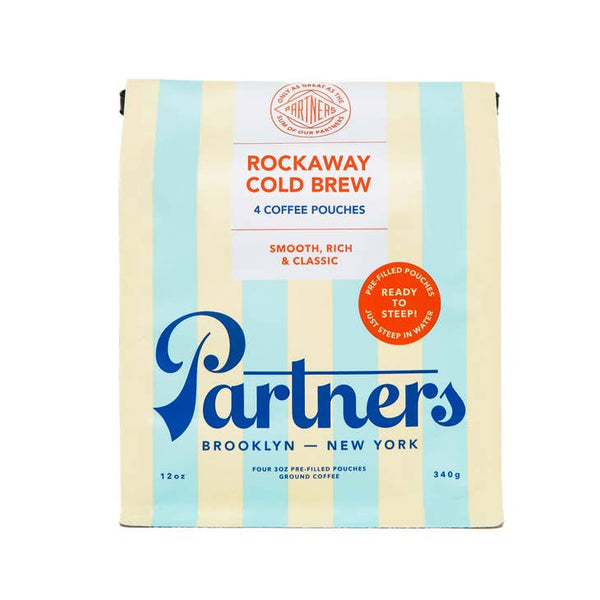 Partners Rockaway Cold Brew Coffee Pouches Bag