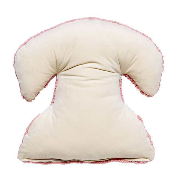 Shaped Pink Telephone Hook Pillow