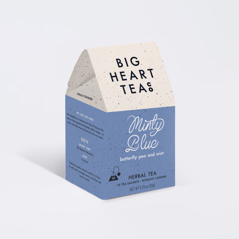 Big Heart Tea Co. Minty Blue