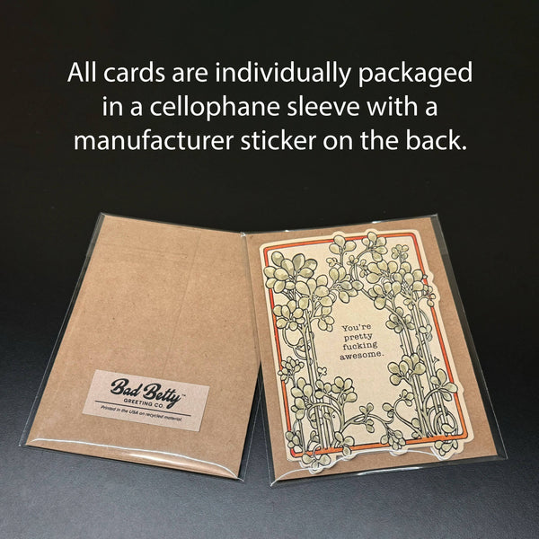 Dat Ass Tho - Funny Relationship Greeting Card