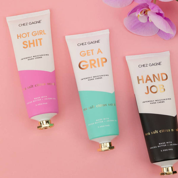 Get A Grip - Sea Salt, Citrus + Neroli - Clean + Vegan Hand Crème - 3.4oz