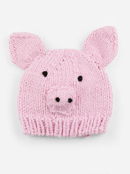 The Blueberry Hill Pig Knit Hat