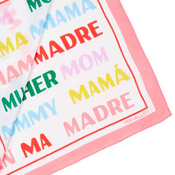 Mom Print Scarf
