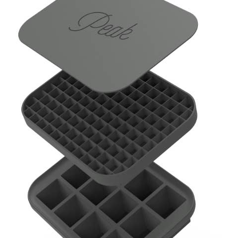 Stacking Pebble Silicone Cocktail Ice Cube Tray