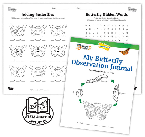 Butterfly Farm™  Growing Kit with PREPAID Voucher