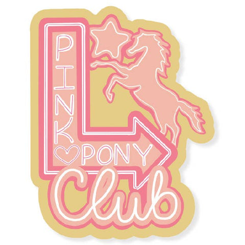 Pink Pony Club Sticker