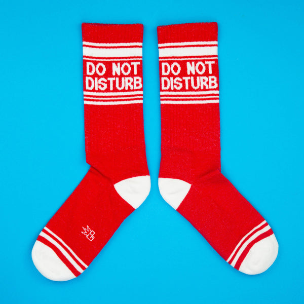 Do Not Disturb Gym Crew Socks