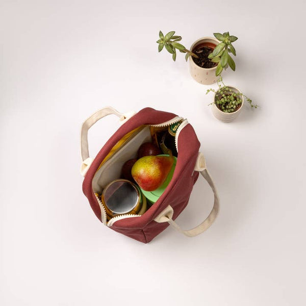 Zipper Lunch Bag - Tennis