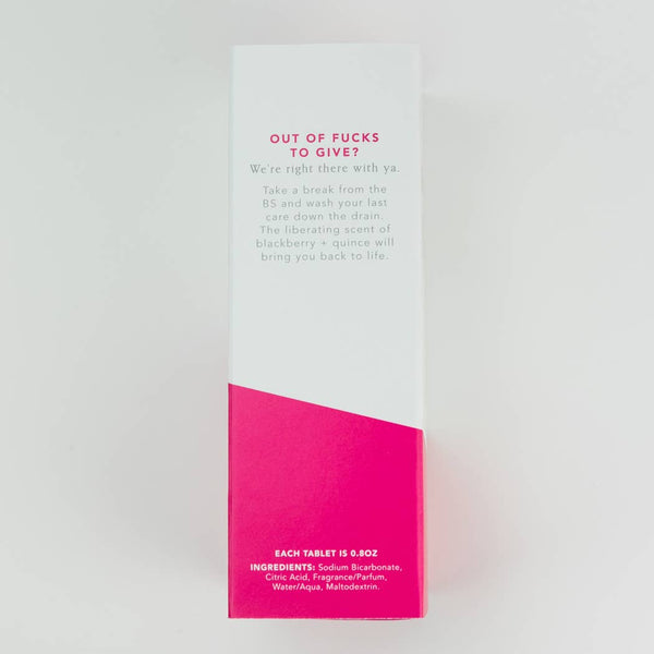 Remaining Fucks - Aromatherapy Shower Steamers - Blackberry Quince - Set of 8