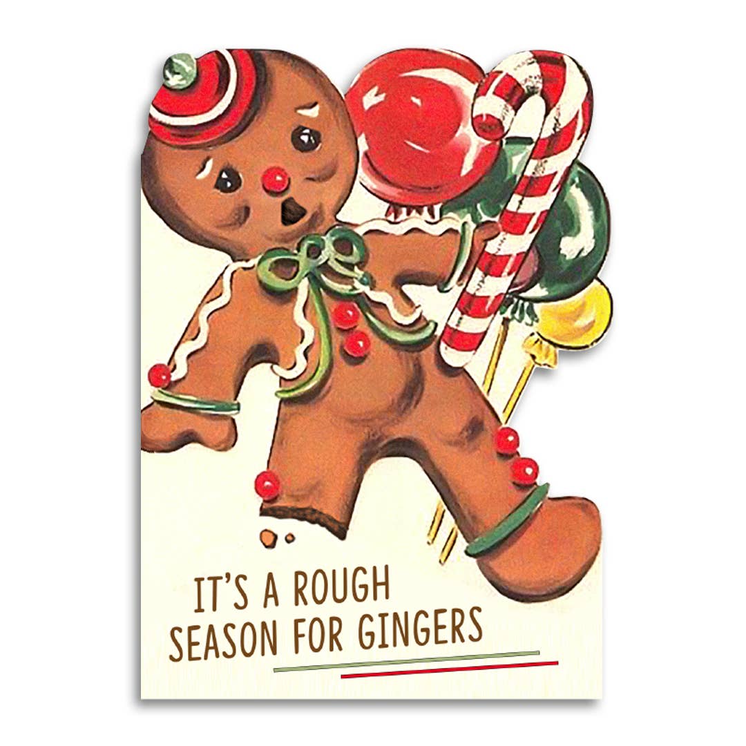 It’s a Rough Season for Gingers - Funny Christmas Card