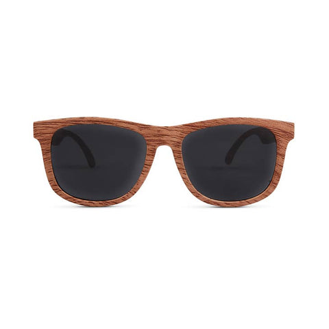 Hipsterkid Wood Polarized Wayfarer Sunglasses