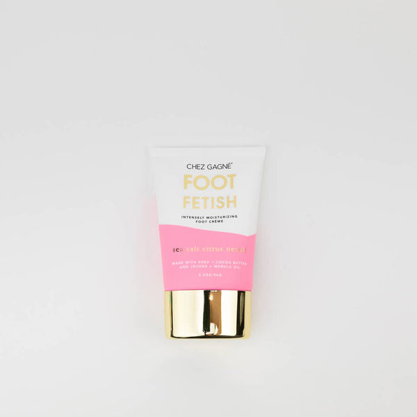 Foot Fetish - Clean + Vegan Foot Crème - Sea Salt Citrus + Neroli - 3.4oz