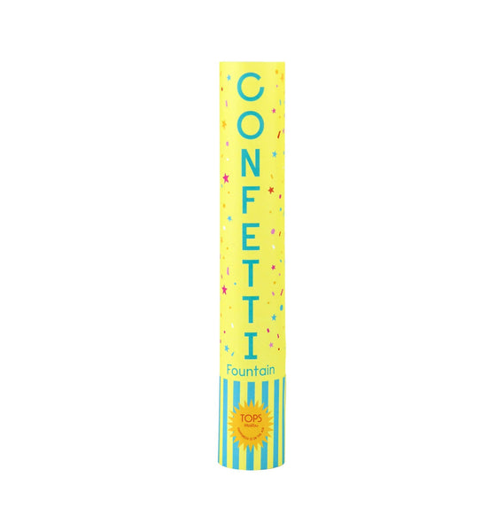 Grande 12" Confetti Fountain - Assorted Colors