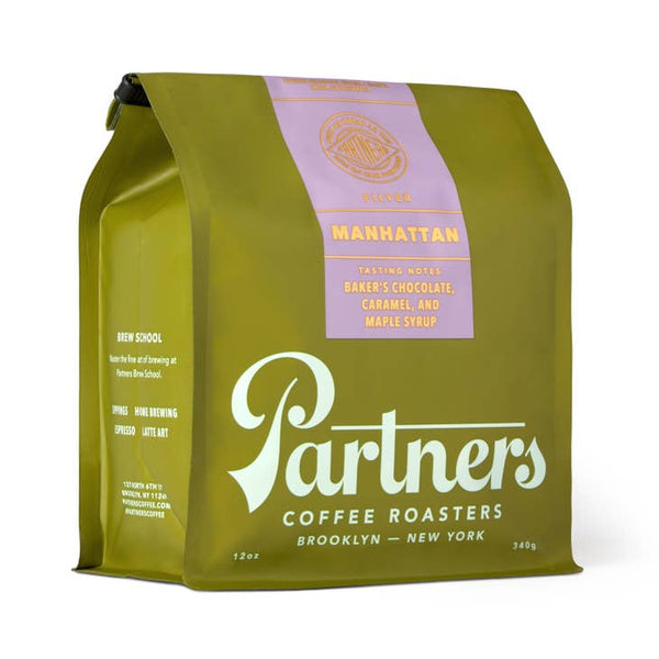Partners Manhattan Whole Bean Coffee Bag
