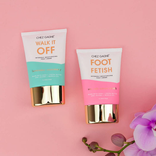 Foot Fetish - Clean + Vegan Foot Crème - Sea Salt Citrus + Neroli - 3.4oz