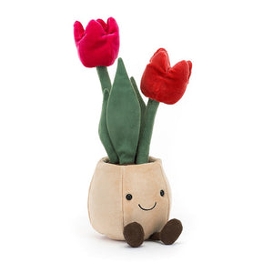 Jellycat Amuseable Tulip Pot Stuffed Toy