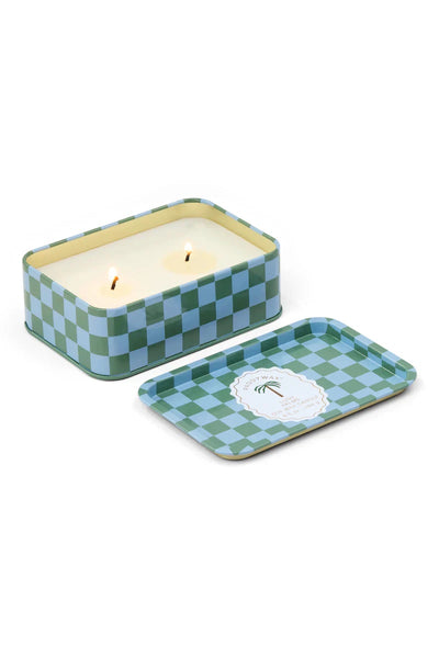 Paddywax A Dopo Printed Tin - Palm