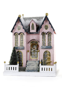Pastel Pink Manor Holiday House