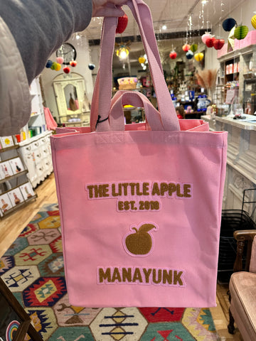 The Little Apple Pink Tote Bag