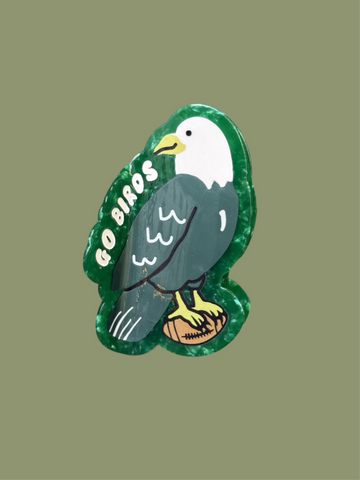 Go Birds Hair Claw Clip