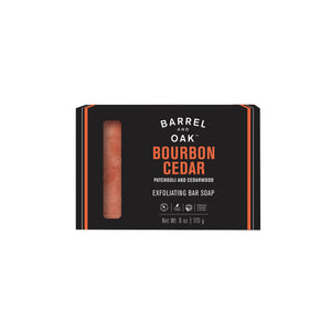 Bourbon Cedar Exfoliating Bar Soap