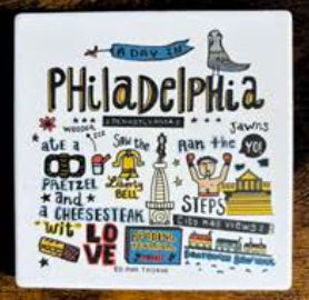 Ana Thorne A Day In Philly Coaster