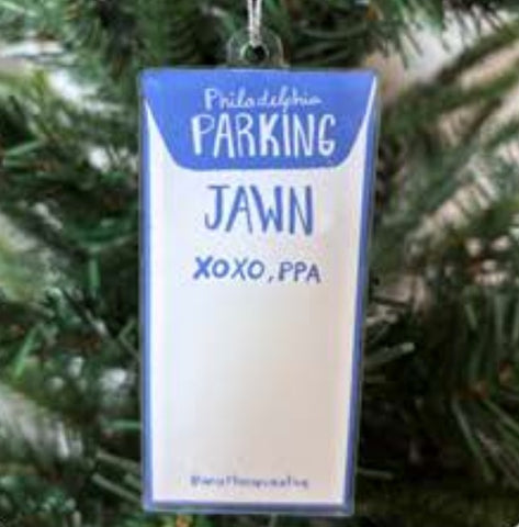 Ana Thorne Parking Jawn Ornament