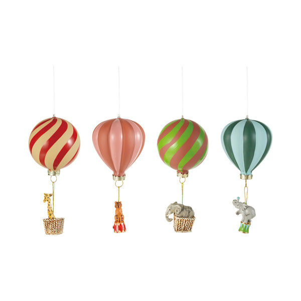 Animal Hot Air Balloon Ornaments