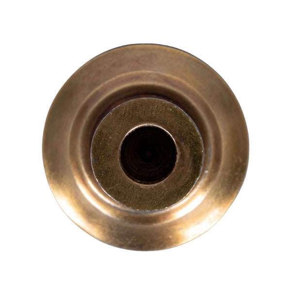 Antique Brass Cast Aluminum Taper Holder