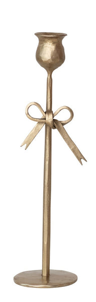Antique Gold Iron Taper Holders
