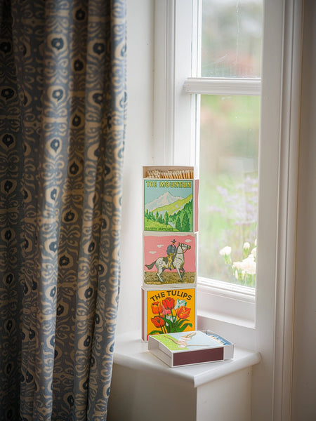 Luxury Boxed Matches - Pink Cowboy