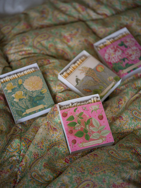 Luxury Boxed Matches - Pink Raspberries