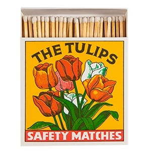 Luxury Boxed Matches - Tulips
