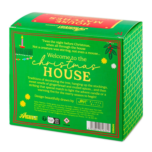 Christmas House Safety Matches
