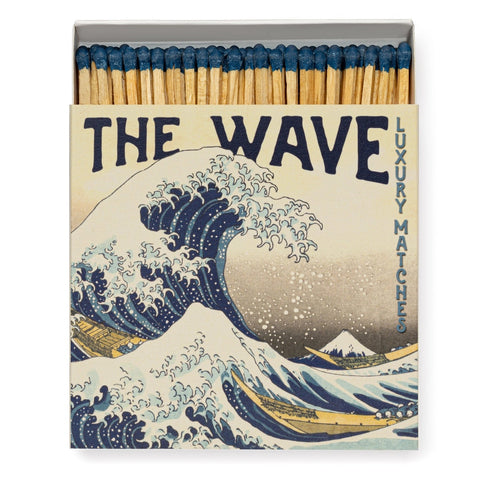 Luxury Boxed Matches - Hokusai The Wave