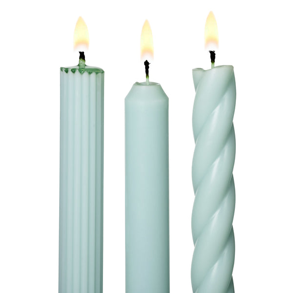 Assorted Candle Tapers - Sea Salt Sage