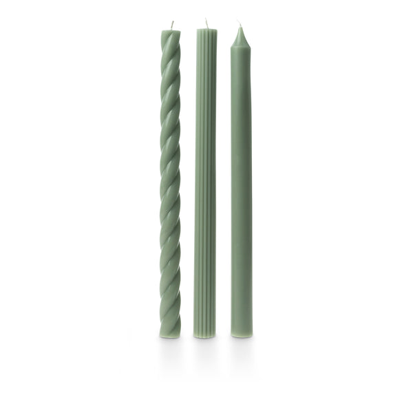 Assorted Candle Tapers - Hinoki Sage