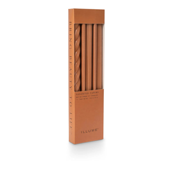 Assorted Candle Tapers - Terra Tabac