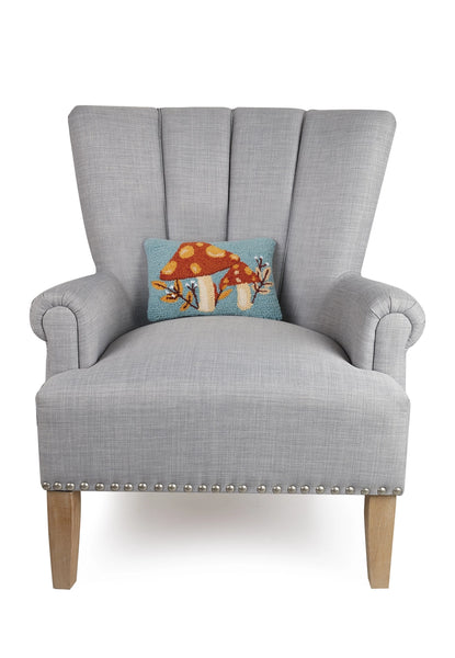 Autumn Mushroom Hook Pillow
