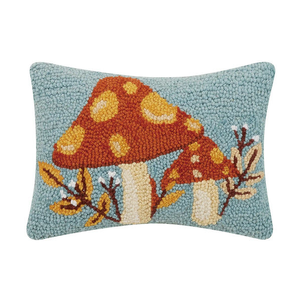 Autumn Mushroom Hook Pillow