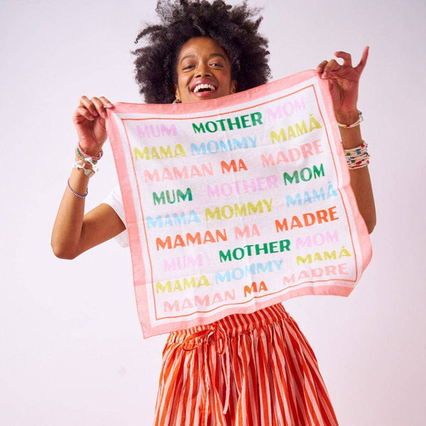 Mom Print Scarf