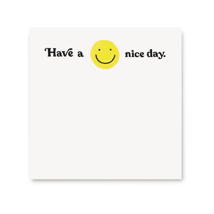 Have A Nice Day 200-Sheet Jumbo Desk Pad