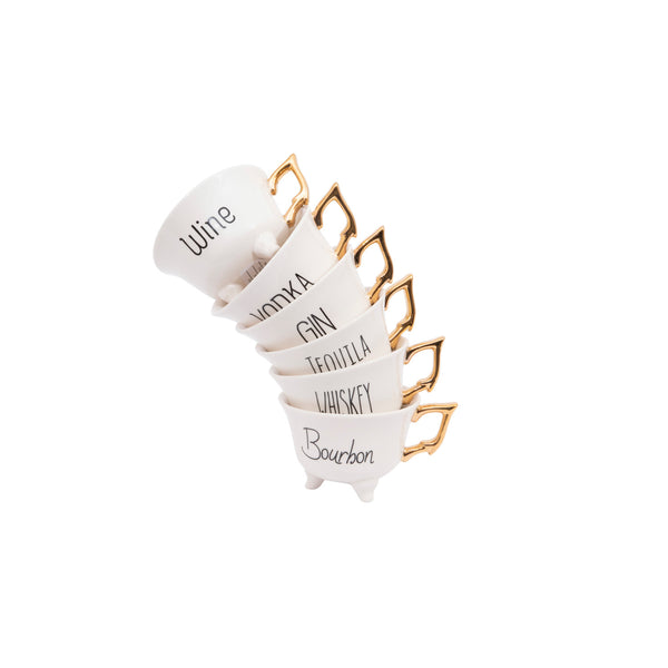 Boozy Teacups - 6 Styles