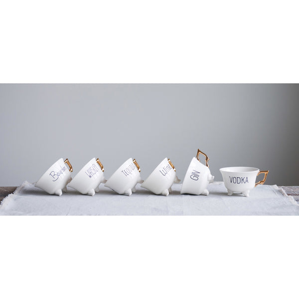 Boozy Teacups - 6 Styles