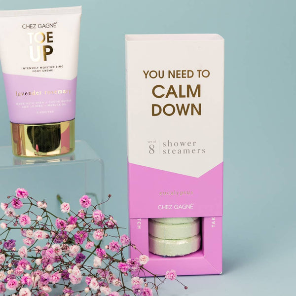 You Need To Calm Down - Aromatherapy Shower Steamers - Eucalyptus - Set of 8